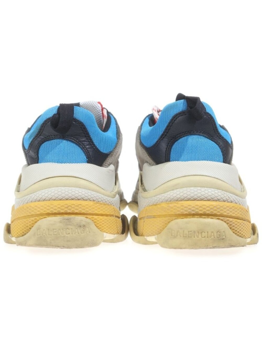 Balenciaga Triple S Trainers Sweatshirt Low Cut Sneakers Multi Us6 - Picture 3 of 6